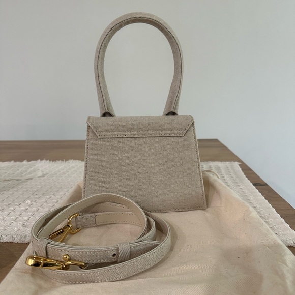 Jacquemus Le Chiquito Moyen Top-Handle Bag w/strap and dust bag - Picture 5 of 6